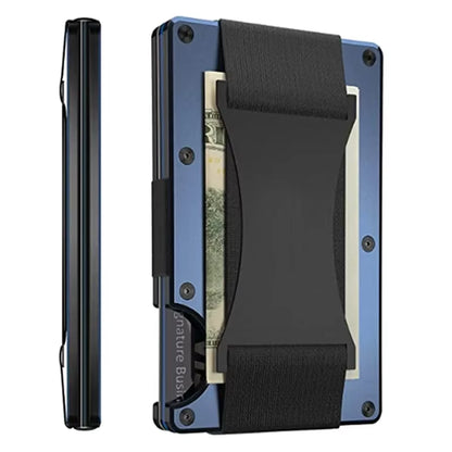 RFID Cashback Credit Card Holder Luxury Carbon Fiber 