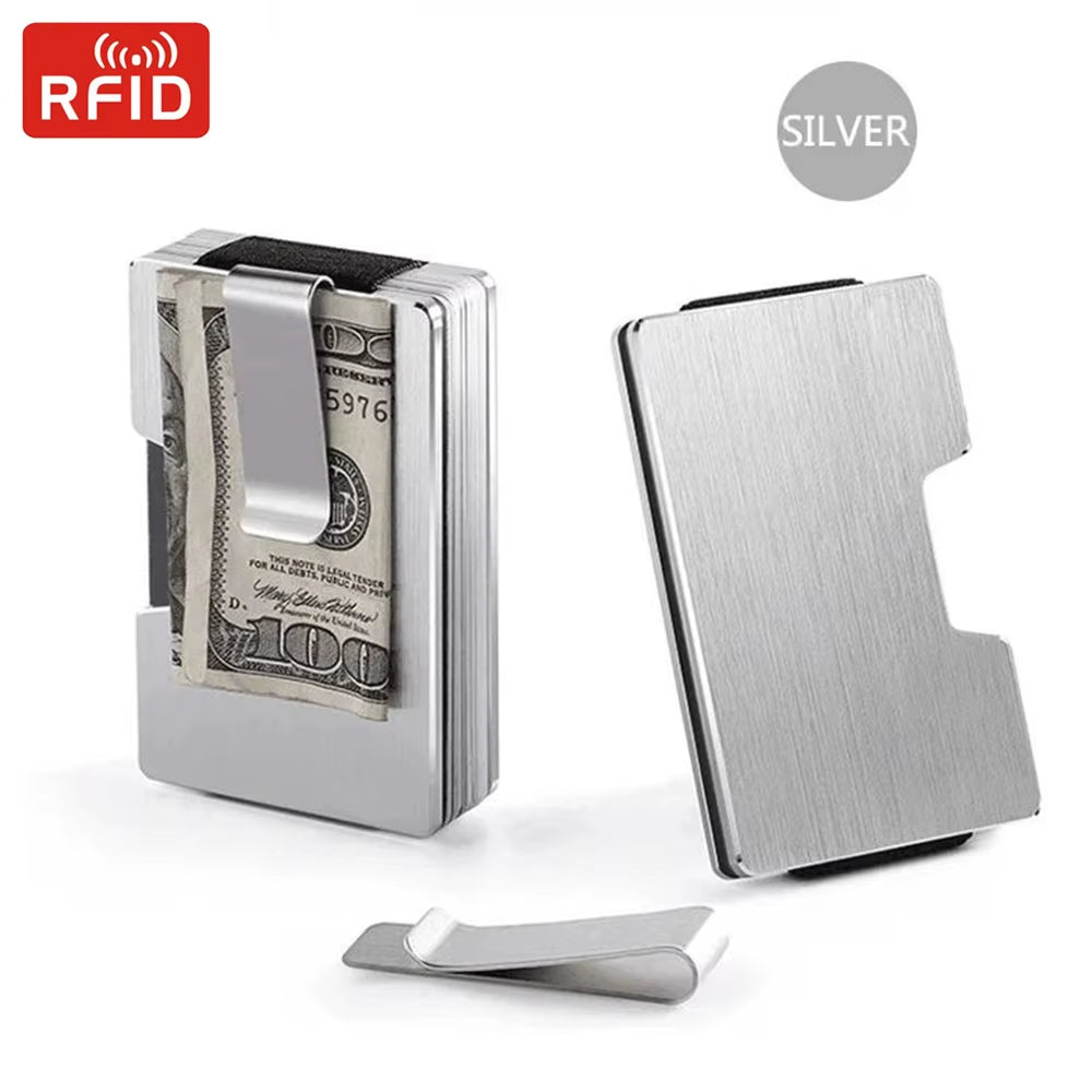 RFID Cashback Credit Card Holder Luxury Carbon Fiber 