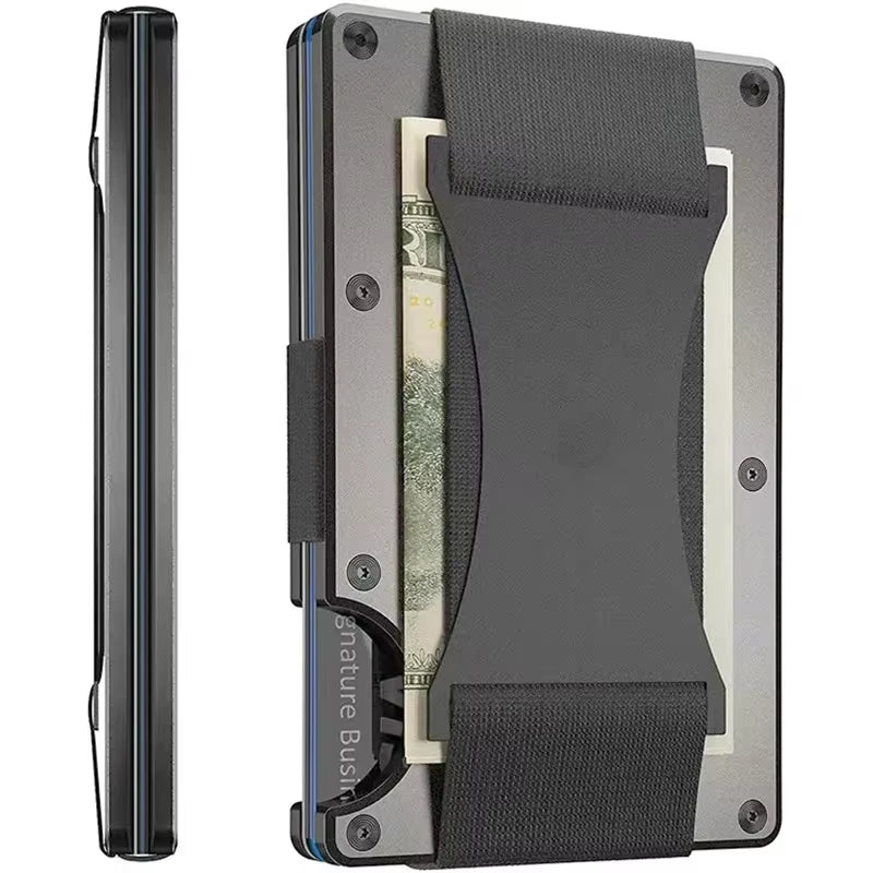 RFID Cashback Credit Card Holder Luxury Carbon Fiber 