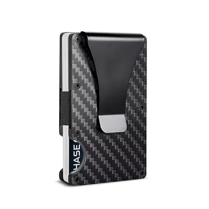 RFID Cashback Credit Card Holder Luxury Carbon Fiber 