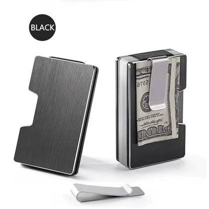 RFID Cashback Credit Card Holder Luxury Carbon Fiber 