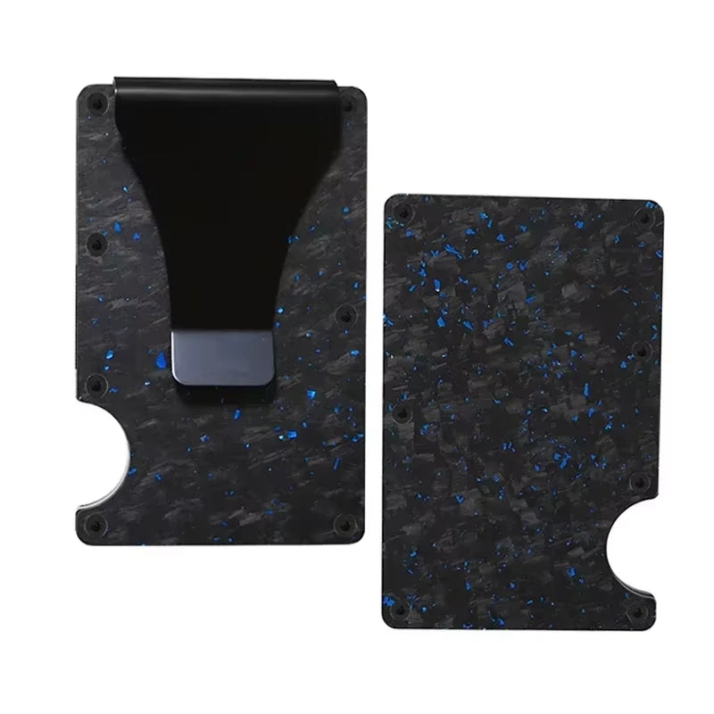 RFID Cashback Credit Card Holder Luxury Carbon Fiber 